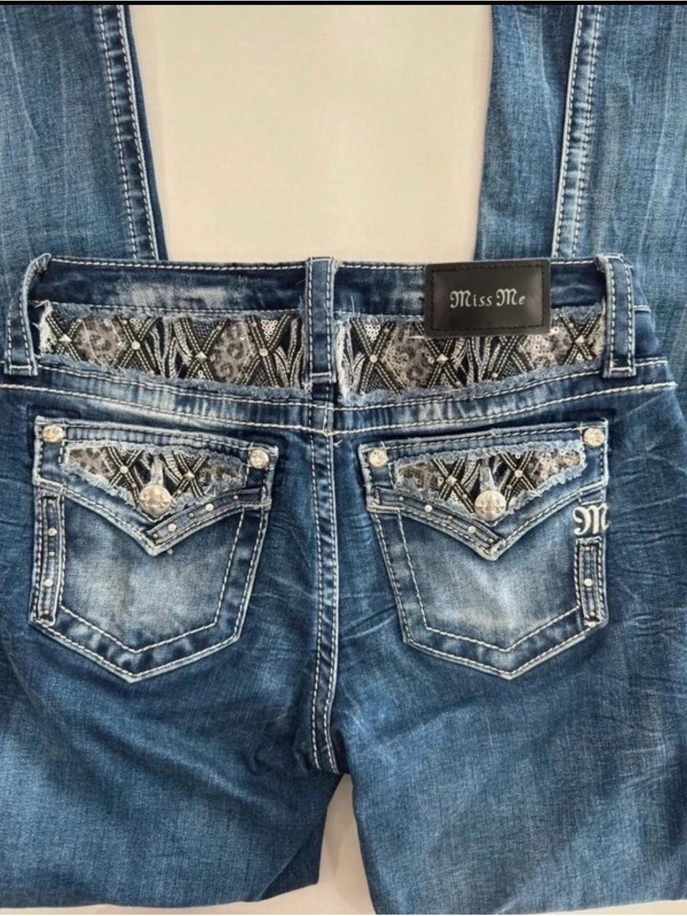 Miss Me Mid Rise Bootcut Jeans